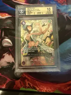 BGS 10 OP04-064 Ms. All Sunday SP Alt Art Parallel One Piece English - Image 1