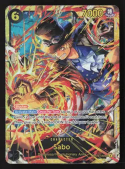 Sabo (120) SEC OP13-120 NM - One Piece TCG - Image 1