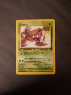 Pokemon Card First Edition Team Rocket Grimer - Image 4