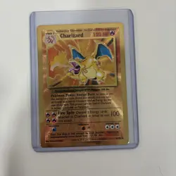 Pokemon Celebrations Gold Metal Charizard & Pikachu Cards 25th Anniversary Base - Image 3