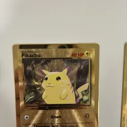 Pokemon Celebrations Gold Metal Charizard & Pikachu Cards 25th Anniversary Base - Image 5