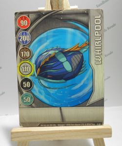 Bakugan Card - Whirlpool (Limulus) - Silver Gate Card - BA140 - 8/48 - 2008 - Image 1