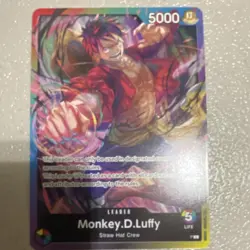 Bandai Monkey.D.Luffy Leader One Piece Promotion Cards Promo Regular P 5000 - Image 1