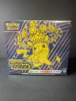 Surging Sparks ETB - Elite Trainer Box - Pokemon Cards - (SEALED) - Image 1