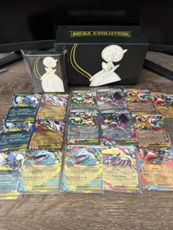 Pokemon Mega Evolutions BULK 550+ Cards | Wide Variety| Inc. ETB Box & Sleeves - Image 1