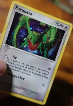 Rayquaza 3/17 POP Series 1 Holo Rare Pokemon Card VLP - Image 3