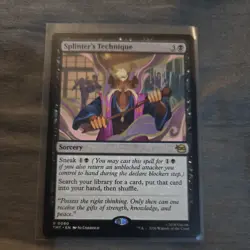 Splinter’s Technique TMT 80 Magic the Gathering Teenage Mutant Ninja Turtles - Image 1