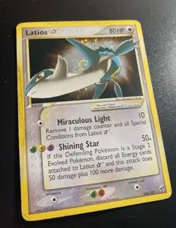 Pokemon Card-Latios Gold Star -Holo-Ex Deoxys -106/107-ENG-Swirl - Image 2
