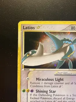 Pokemon Card-Latios Gold Star -Holo-Ex Deoxys -106/107-ENG-Swirl - Image 4