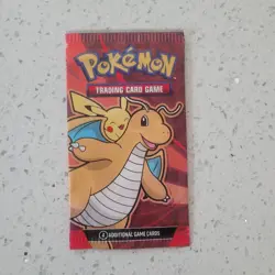 1X Pokemon 2025 Dragons McDonalds Promo Sealed Booster Card Free Shipping! - Image 1