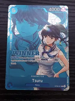 Tsuru (Winner Pack 2025 Vol. 4) OP06-051 One Piece Promotion Cards Foil - Image 1