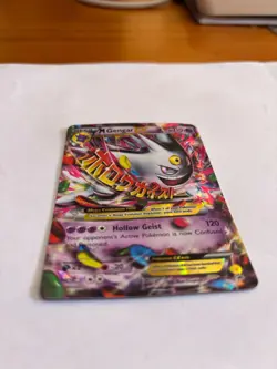 Pokemon Card Mega Gengar EX holo XY #166 LP/MP - Image 2