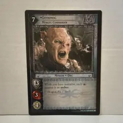 Decipher Gothmog Morgul Commander Minion Lord of the Rings TCG Card RR72 2004 - Image 1