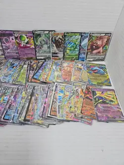 Pokemon Cards English Ex, V, V Max, V star - 130 Card Lot- - Image 5