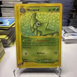 Metapod 87/165 - Expedition Base Set - Pokemon Card - Near Mint Condition - Image 1
