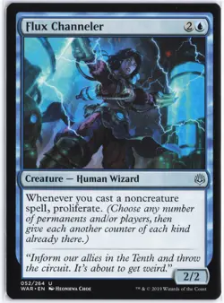 Flux Channeler War of the Spark #52 MTG NM / M Regular - Image 1