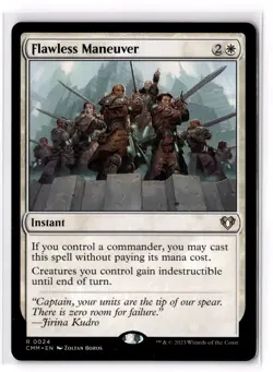 Flawless Maneuver 24 Commander Masters Normal NM - Image 1