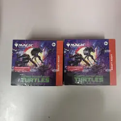 🔥🔥X2 Draft Night Box Teenage Mutant Ninja Turtles TMT MTG In Hand🔥🔥 - Image 1