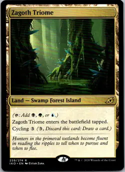 Zagoth Triome R Ikoria: Lair of Behemoths 259 NM Normal - Image 1