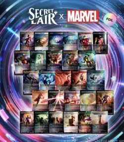 Magic The Gathering Secret Lair x Marvel The Astonishing Foil Bundle - Image 3