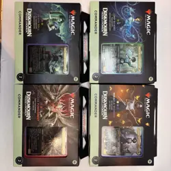 Magic The Gathering Duskmourn House of Horror Commander Deck Set of 4 *New* - Image 2