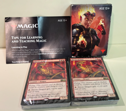 Open Box - Magic the Gathering Red Mage Starter Deck 2019, 2 Sealed Decks, READ - Image 1