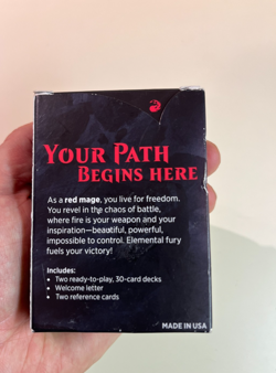 Open Box - Magic the Gathering Red Mage Starter Deck 2019, 2 Sealed Decks, READ - Image 3