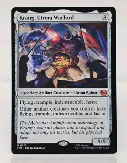 Krang, Utrom Warlord Mythic MTG Ninja Turtles M0175 Nm - Image 1