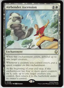 MTG Airbender Ascension Foil NM Avatar: The Last Airbender Magic 6 - Image 1