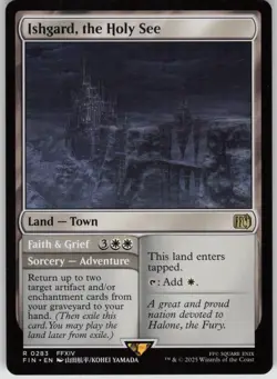 MTG Ishgard, the Holy See Normal NM FINAL FANTASY Magic 283 - Image 1