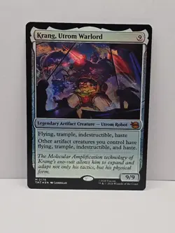 Krang, Utrom Warlord Mythic MTG Ninja Turtles M 0175 NM - Image 1
