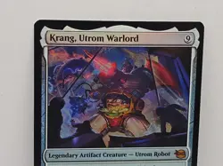 Krang, Utrom Warlord Mythic MTG Ninja Turtles M 0175 NM - Image 2