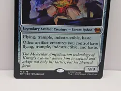 Krang, Utrom Warlord Mythic MTG Ninja Turtles M 0175 NM - Image 3