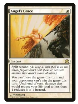 1x MTG Angel's Grace - Modern Masters Rare! NM Mint! - Image 1
