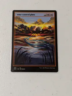 MTG Snow-Covered Plains #325 PixelSnowLands.jpg - Secret Lair Drop NM - Image 1