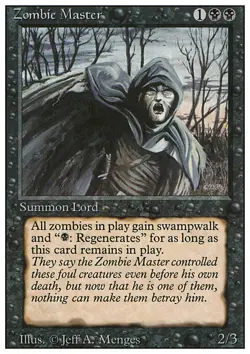 Zombie Master x1 1x Revised NM MTG - Image 1