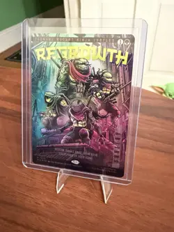 TMNT Secret Lair Foil - Regrowth, Intergalactic Wrestling & Piper of the Swarm - Image 2