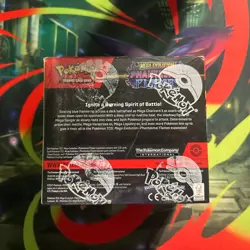 Pokemon TCG Mega Evolution Phantasmal Flames BOOSTER BOX Factory Sealed 36 Packs - Image 2