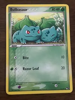 Pokemon TCG POP Series 2 4 Card Lot Holo Tauros Phanpy Pikachu Bulbasaur LP-NM - Image 5