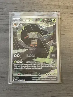 Crustle 183/182 Sv04: Paradox Rift Holo Illustration Rare Pokemon TCG NM - Image 1