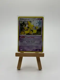 Pokemon 2007 Mysterious Treasures Alakazam #2/123 LV.47 Holo Rare - Image 1