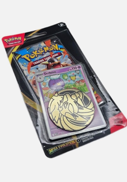 Pokemon Mega Evolution Factory Sealed Blister Booster Pack Drifblim w/ Coin - Image 2