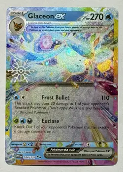 Pokemon TCG - Glaceon ex 026/131 - 2025 Pokemon Holiday/Advent Calendar RR - Image 2
