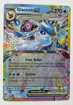 Pokemon TCG - Glaceon ex 026/131 - 2025 Pokemon Holiday/Advent Calendar RR - Image 4
