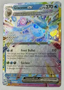 Pokemon TCG - Glaceon ex 026/131 - 2025 Pokemon Holiday/Advent Calendar RR - Image 5