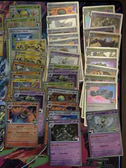 Lot of 80 Play Pokemon 2025 Prize Pack Series 7 Holos Ex Blissey, Evee, More - Image 4