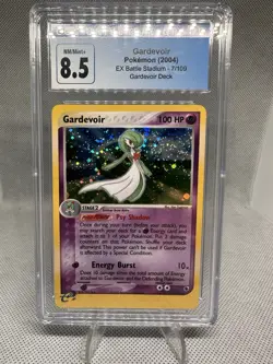 Gardevoir Pokemon (2004) EX Battle Stadium - 7/109 Gardevoir Deck CGC 8.5 - Image 1