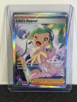 Pokemon Lisia's Appeal 246/191 Surging Sparks Special Illustration Rare Holo - Image 1