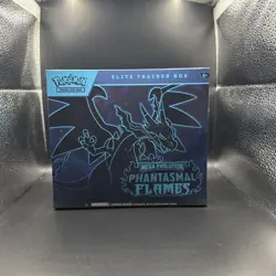 Pokemon TCG - Mega Evolution Phantasmal Flames Elite Trainer Box ETB New Sealed - Image 1