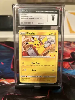 Pikachu - 25/25 - Pokemon McDonald's 25th Anniversary Non-Holo 2021 - Image 1